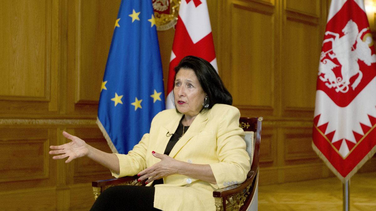 Gürcistan Cumhurbaşkanı Zourabichvili: Yabancı nüfuz yasasını veto edeceğim