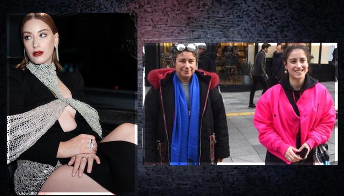 Balat'taki evinin kirasına çok kızdı!  Hazal Kaya'nın annesi mahalle ortasında kiracısıyla tartıştı