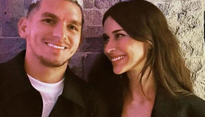 Devrim Özkan ve Galatasaraylı Lucas Torreira aşık! Ayna karşısında öpüşme pozu