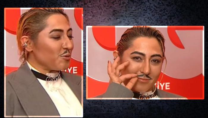 Şarkıcı Kalben erkek kılığında! Üslubundan çok mesajı dikkat çekti