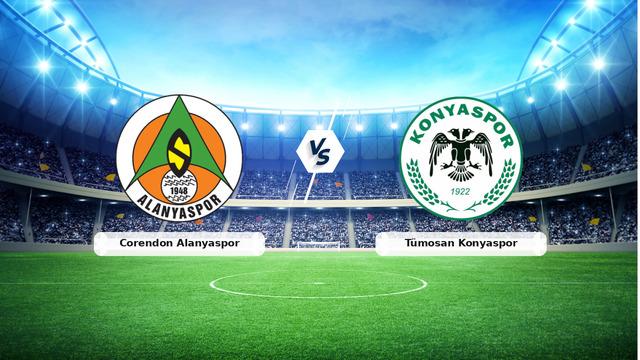 Corendon Alanyaspor - Tümosan Konyaspor Maçının Önemli Anları ve Özeti