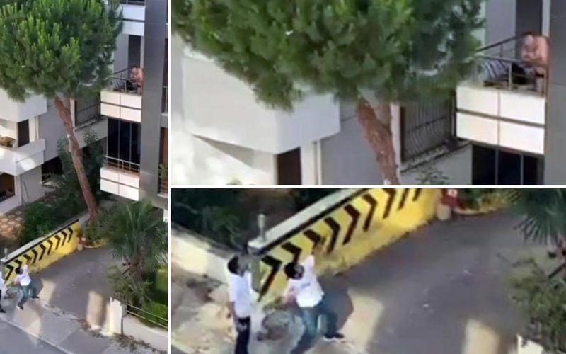 Maltepe'de Kadına Şiddete Karşı Mahalleli Tepkisi: Balkondaki Adama Taş Yağdırdılar