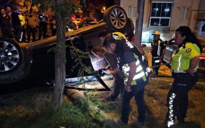 Edirne'de Trafik Kazası ve Kapanan Parmak Arama Çabaları